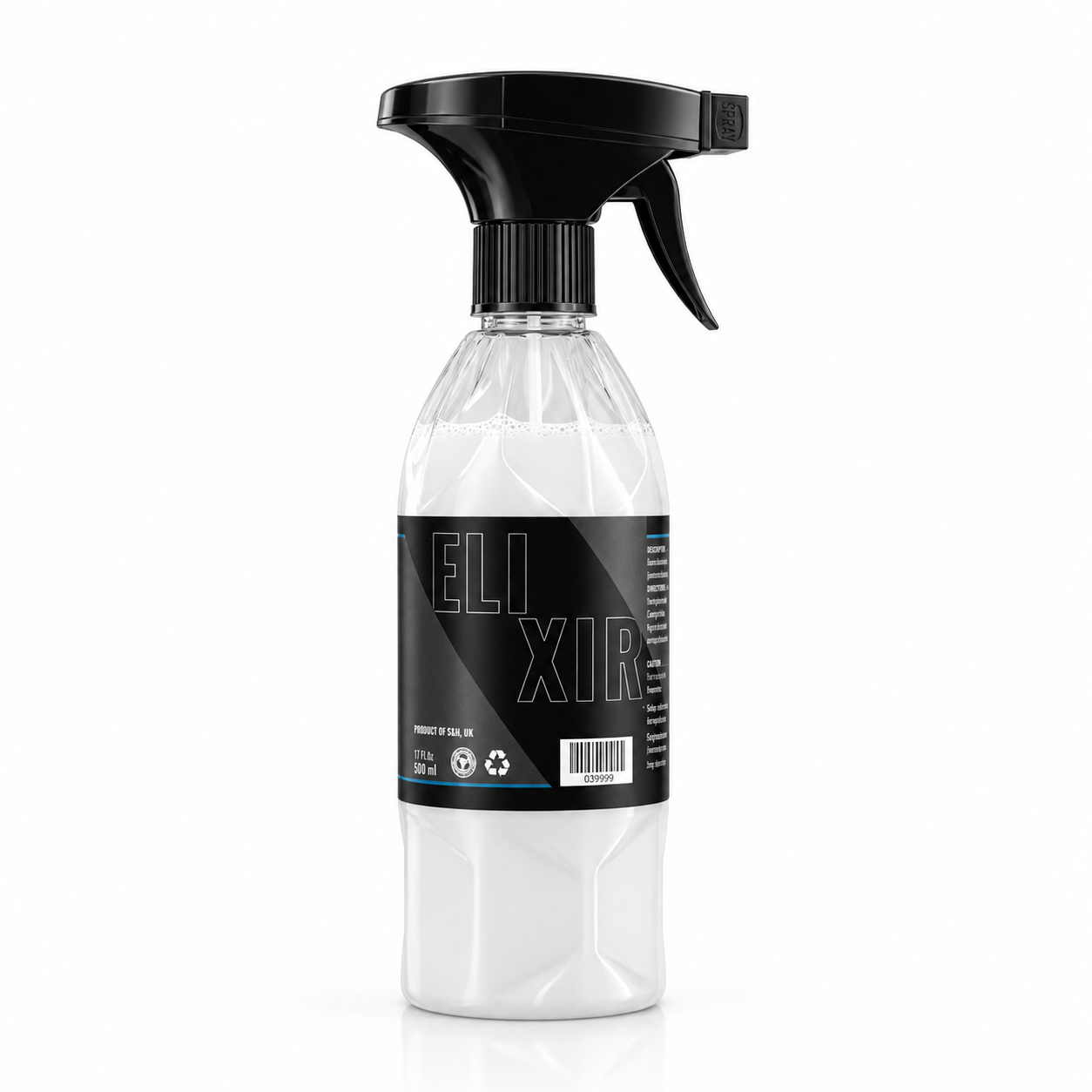 Elixir Pro Waterless Wash & Wax SiO₂-infused